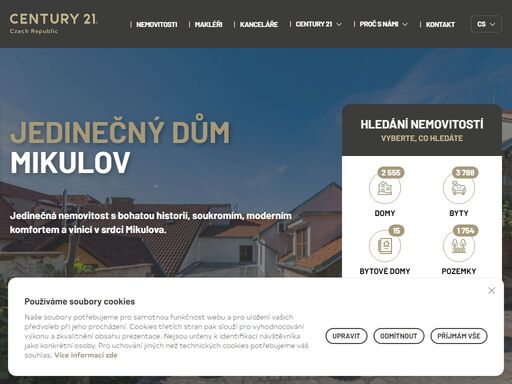 stovky nemovitostí na prodej každý den. to je realita.