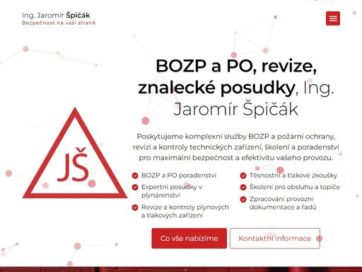 komplexní služby týkající se bozp a po. bezpečnost a ochrana zdraví při práci, požární ochrana. vyřešte bezpečnost práce hned! 30 let praxe. školení, revize, vypracování dokumentace.