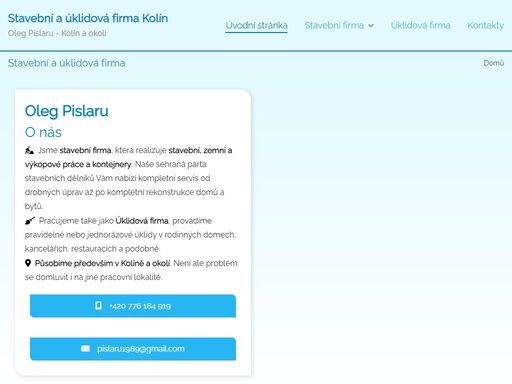 kontejnery, stavební a zemní práce kolín. kontejnery - svoz odpadů a suti. úklidová firma pravidelné nebo jednorázové úklidy: domy, kanceláře.