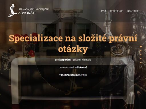 poskytujeme komplexní právní služby pro korporátní i soukromé klienty, včetně obchodního práva, m&a, insolvenčního a zdravotnického práva. náš zkušený tým nabízí profesionální a diskrétní poradenství na mezinárodní úrovni.