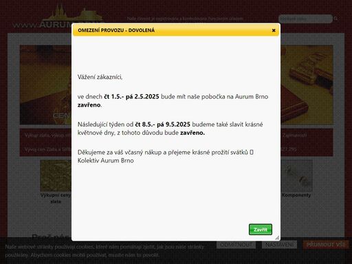 výkup zlata, výkup stříbra provádíme již řadu let a za tu dobu se naše firma stala špičkou v oboru výkupu zlata, výkupu stříbra. výkup zlata, výkup stříbra - aurum brno.
