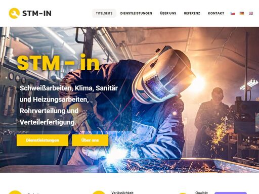 wir sind stm - in. wir bieten schweißer, rohrleitungsbauer, hlk-installateure, installateure und heizungsbauer, stahlbauer.
