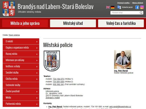 oficiální stránky města