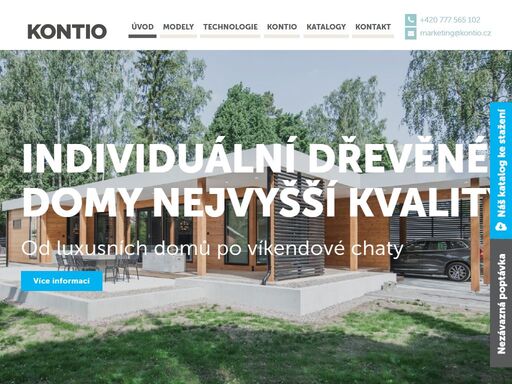 vsaďte na prvotřídní kvalitu, spojení s přírodou a zdravé bydlení v dřevostavbě, srubu či roubence. vyberte si váš nový domov od světové jedničky kontio.