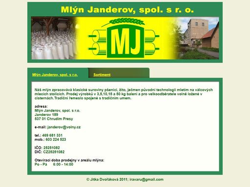 mlýn janderov