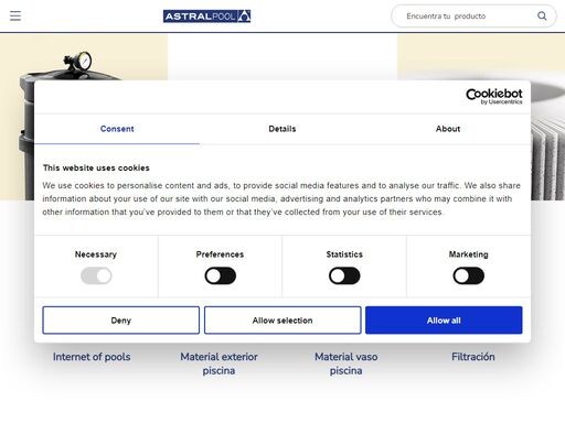 descubre astralpool, líder en soluciones para piscinas y wellness. ofrecemos una amplia gama de productos innovadores y servicios de alta calidad para crear espacios acuáticos únicos y sostenibles. tu bienestar y confort son nuestra prioridad.