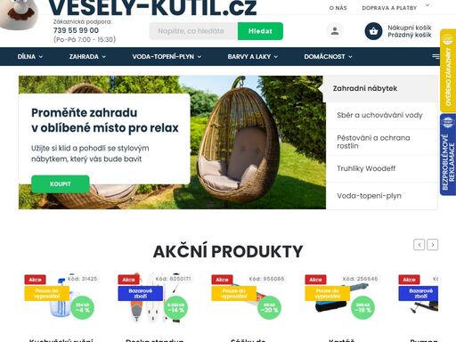 vše pro dílnu, zahradu a domácnost na jednom místě. jsme ryze český eshop. dodání do druhého dne. skladem přes 10.000 produktů.