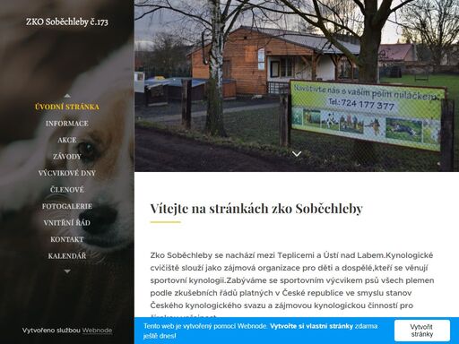 vítejte na stránkách zko soběchleby