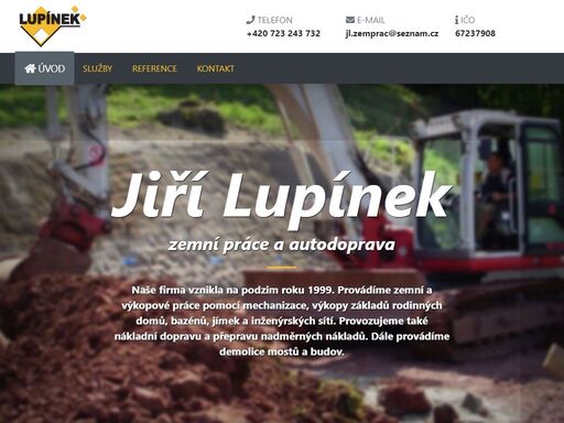 provádíme zemní a výkopové práce pomocí mechanizace, výkopy základů rodinných domů, bazénů, jímek a inženýrských sítí. provozujeme také nákladní dopravu a přepravu nadměrných nákladů. dále provádíme demolice mostů a budov.