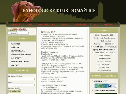 kynologický klub domažlice