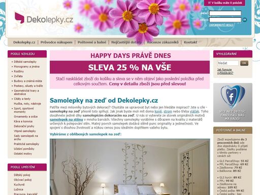 vybírejte originální samolepky na zeď přímo od výrobce. samolepky objednáte v 48 barvách a mnoha rozměrech. vše vyrábíme kvalitně, expedujeme rychle.