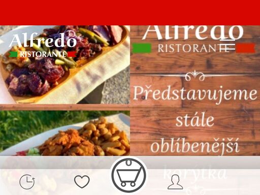 ristorante alfredo denní menu, pizzerie, kavárna, jídlo,