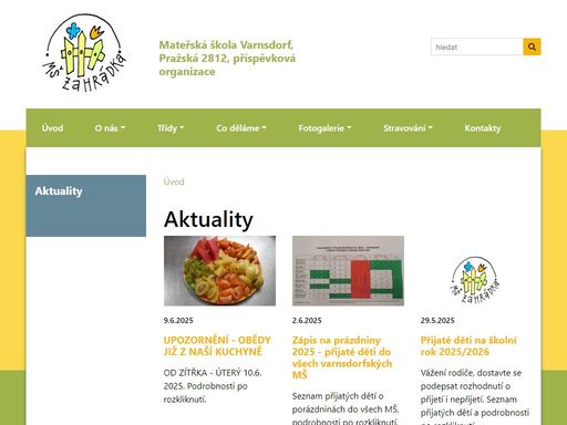 mateřská škola varnsdorf, pražská 2812, příspěvková organizace