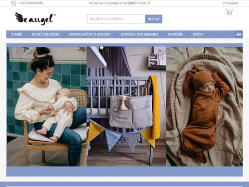 e-shop pro maminky a jejich malé andílky