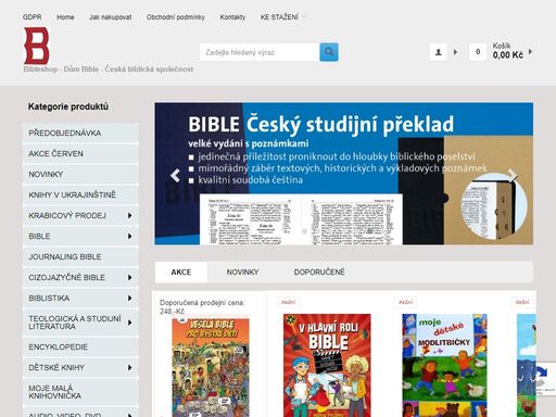 v e shopu české biblické společnosti bibleshop - dům bible jsou české moderní překlady bible, čep, čsp, slovo na cestu, bible21, jeruzalémská bible, pavlíkův studijní překlad, bible kralická aj.. bible v cizích jazycích, nový zákon, bible pro děti, encyklopedie abc, český ekumenický komentář, odborné texty a další.