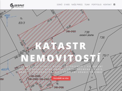 komplexní geodetické služby