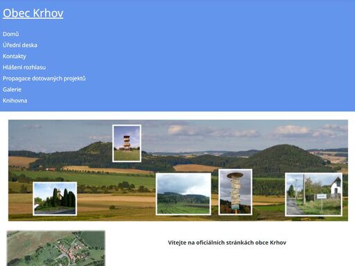web obce krhov