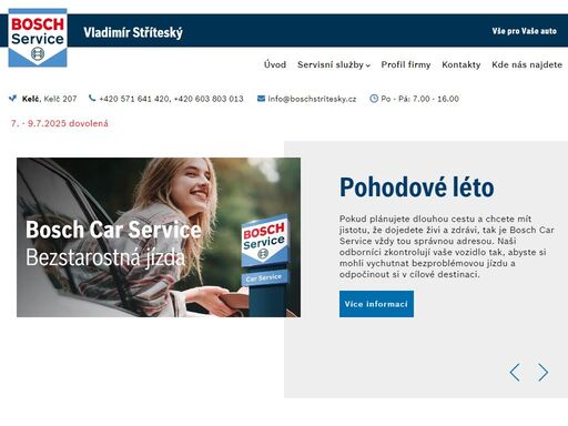 profesionální servis pro vaše auto - inspekce a kontroly, servis elektroniky, klima servis, servis motoru, servis brzd, test světlometů, servis mechaniky, pneuservis