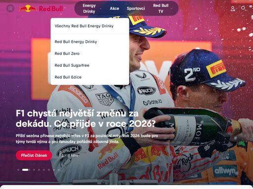 vítej ve světě red bull. nepropásni nejžhavější novinky a příběhy týkající se našich energetických nápojů, sportovců, umělců, obsahu, akcí, live streamů a mnoho dalšího. 