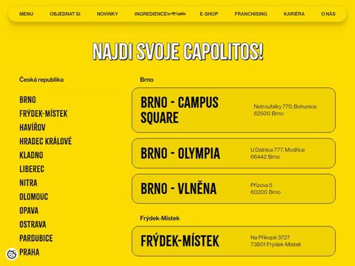 dopřejte si čerstvé, kvalitní a vyvážené jídlo, které je připraveno během chvilky přímo před vámi a zároveň přesně podle vašich přání! zakládáme si na kvalitních surovinách, přátelské atmosféře a autentické chuti.