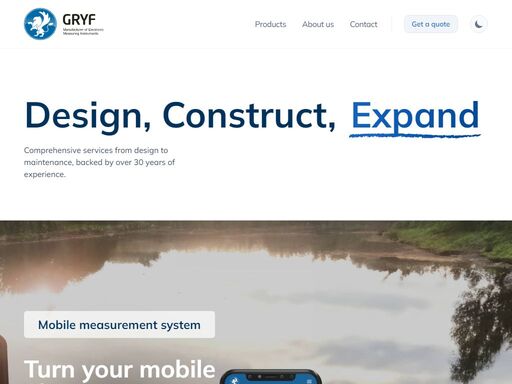manufacturer of electronic & measuring instruments - gryf
