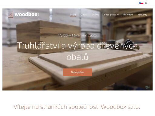 truhlářství a výroba dřevěných obalů