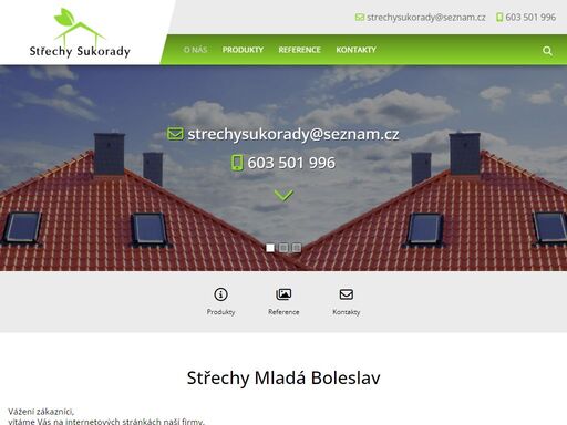 montáž, prodej střešních krytin, dánských betonových krytin ibf, doplňků na střechy, tesařské, klempířské práce, střechy na míru sukorady, mladá boleslav, středočeský kraj