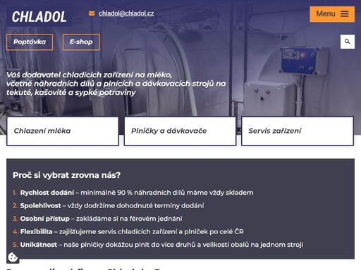 dodáváme zařízení na chlazení mléka, plničky a dávkovače do farem či zemědělských družstev. zajišťujeme také servis po celé čr. zjistěte více.