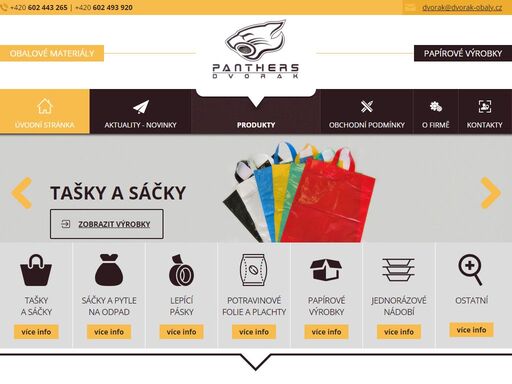 obalový materiál. papírové výrobky. tašky a sáčky. sáčky a pytle na odpad. lepicí pásky. potravinové fólie a plachty. papírové výrobky. jednorázové nádobí.