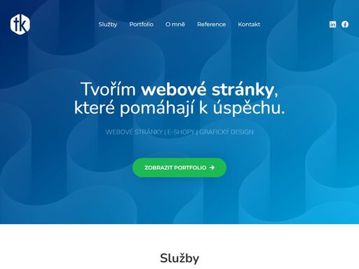 profesionální tvorba webových stránek, e-shopů a grafického designu za rozumnou cenu.