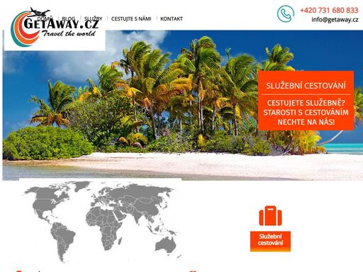 getaway, cestovka, disneyland paříž, služební cestování, exotické destinace getaway.cz - služební cestování, disneyland paříž, exotické destinace včetně komplexních služeb na míru.: