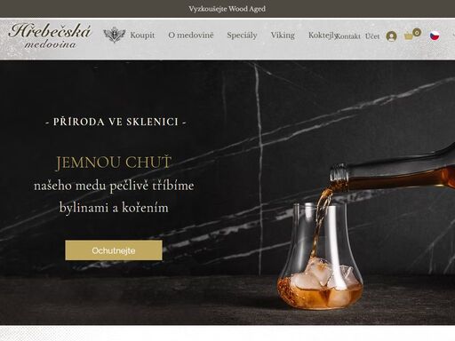 jemný alkoholický nápoj bez přídavků | tradiční dezertní pití, které potěší i ty nejnáročnější | objevte všech 11 chutí | hřebečská medovina