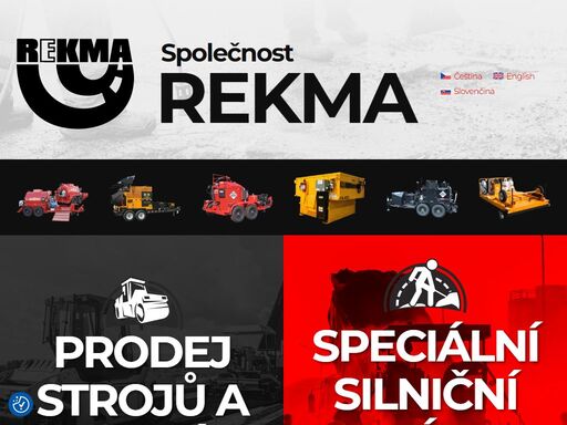společnost rekma byla založena v roce 1991 na slovensku, se specializací na opravy a údržbu asfaltových a cemento-betonových povrchů