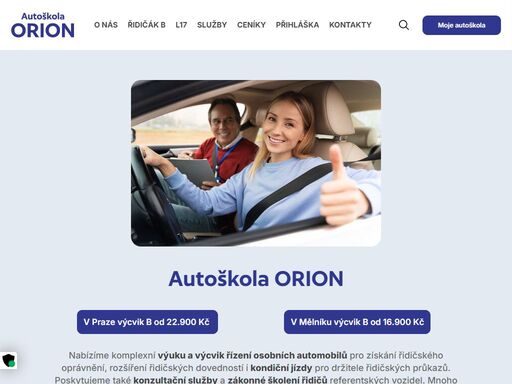 www.autoskola-orion.cz