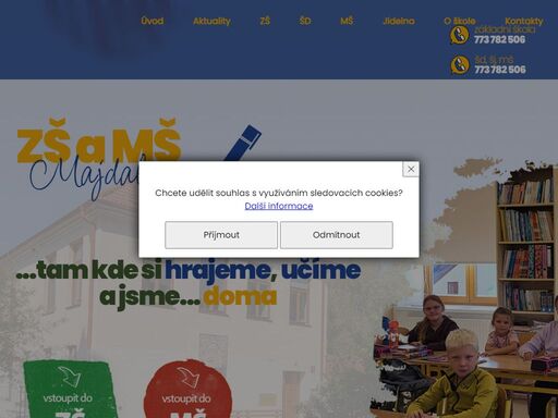 jsme moderní malotřídní škola pro děti předškolního a školního věku, v obci majdalena, na jihu čech.