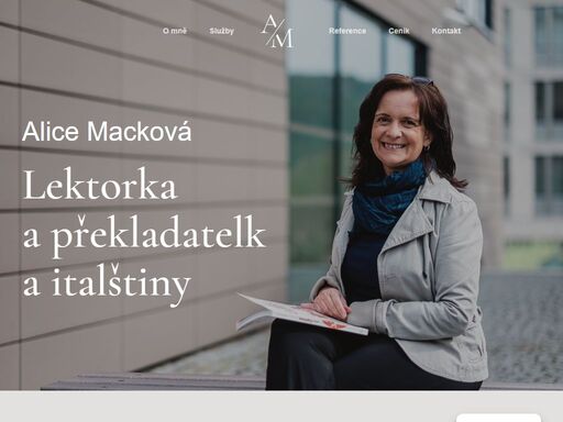 ráda vás doprovodím na vaší cestě s italštinou.