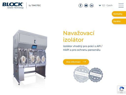 turnkey solutions - projects with advanced technology, clean rooms and isolator technology. bim, design, manufacture, realisation, validation, service.