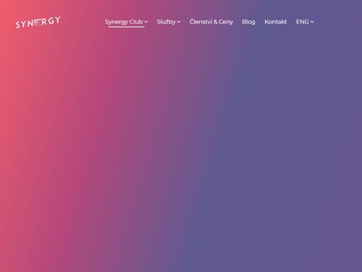 synergy club andel - moderní fitness & wellness club s přátelskou atmosférou a individuálním přístupem