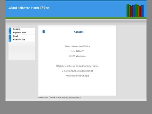 hornitesice.knihovna.info