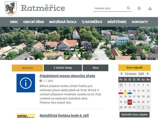 obec ratměřice
