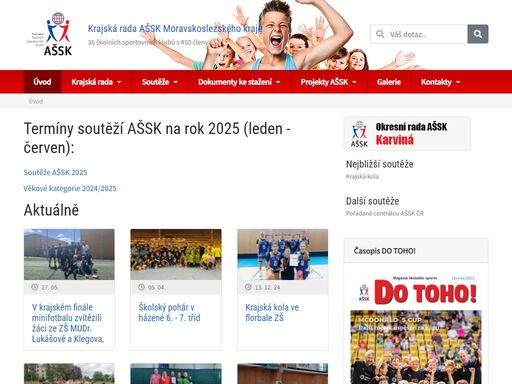 krajská rada ašsk moravskoslezského kraje - oficiální webové stránky.