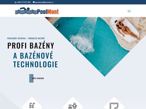 naše firma z ostravy se zabývá prodejem a servisem bazénů včetně bazénového příslušenství. dále nabízíme sauny a vířivé vany.