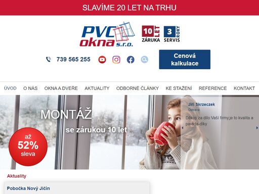 plastová okna frenštát pod radhoštěm. výroba, prodej a montáž plastových oken