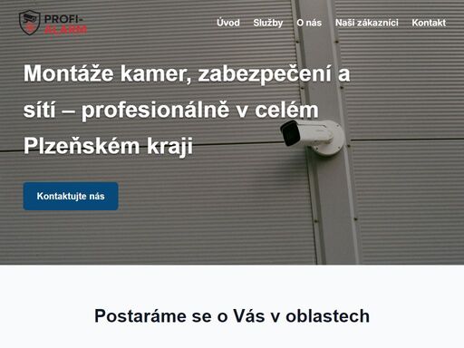 instalace kamerových a zabezpečovacích systémů, datových sítí, rozvodů a wifi pokrytí. profi-alarm nabízí moderní řešení s použitím značek hikvision, tp-link, unifi, jablotron a dalších.