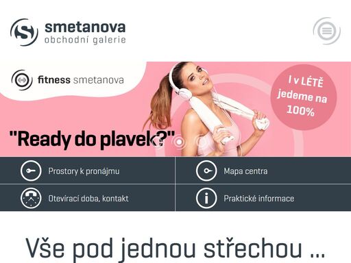 smetanova obchodní galerie vsetín - je obchodní galerie v centru vsetína. nákup potravin, oblečení, kosmetiky, ubytování v hotelu, restaurace, relax ve wellness, cvičení ve fitku, 5d kino, bistro a dětský koutek.