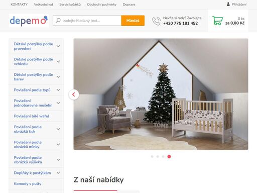 prodej kočárků, autosedaček a dalších potřeb pro kojence, batolata a děti