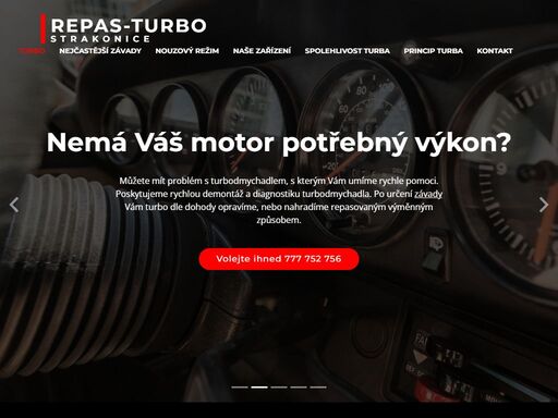 repas-turbo prodej a opravy turbodmychadel za bezkonkurenční ceny. nemá váš motor potřebný výkon? spadává do nouzového režimu? tento problém levně odstraníme! oprava turba, servis turbodmychadel, poruchy turbodmychadla.