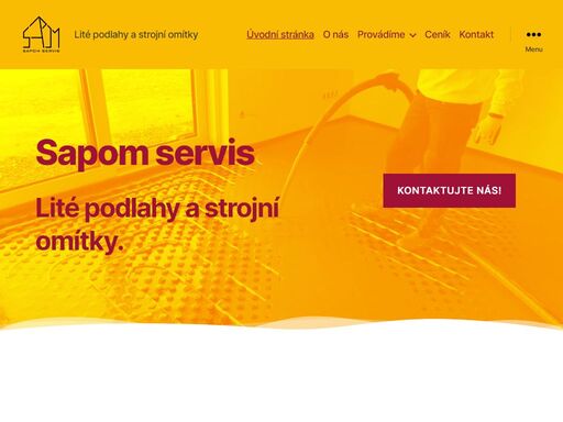 jsme firma specializující se na provedení litých anhydritových a cemento-sulfátových podlah a strojních omítek. neváhejte nás kontaktovat!