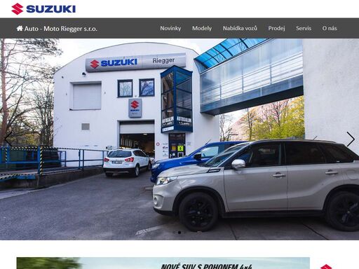 auto - moto riegger s.r.o. - autorizovaný partner suzuki