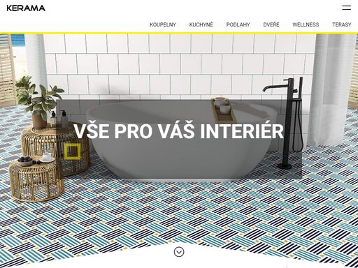interiérové studio kerama v třebíči nabízí koupelny, kuchyně, podlahy, dveře a terasy. vše pro váš domov nebo interiér. navštivte náš showroom.